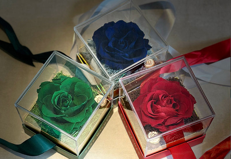 玫瑰永生花禮盒